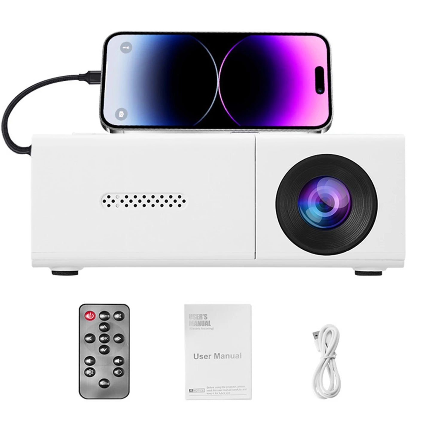 Projetor Portátil Led 1080p