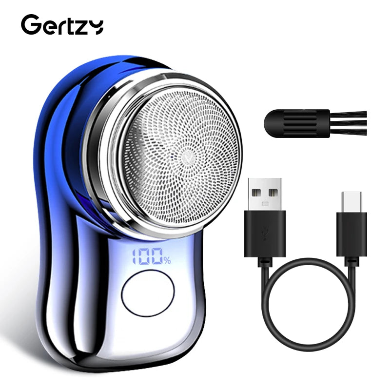 Mini Barbeador Elétrico Portátil